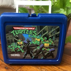 VINTAGE Ninja Turtles Lunch Box